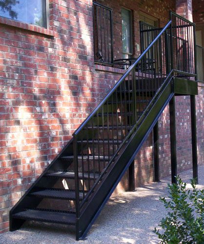 Durable Iron staircases are ideal for many residential and commercial applications.